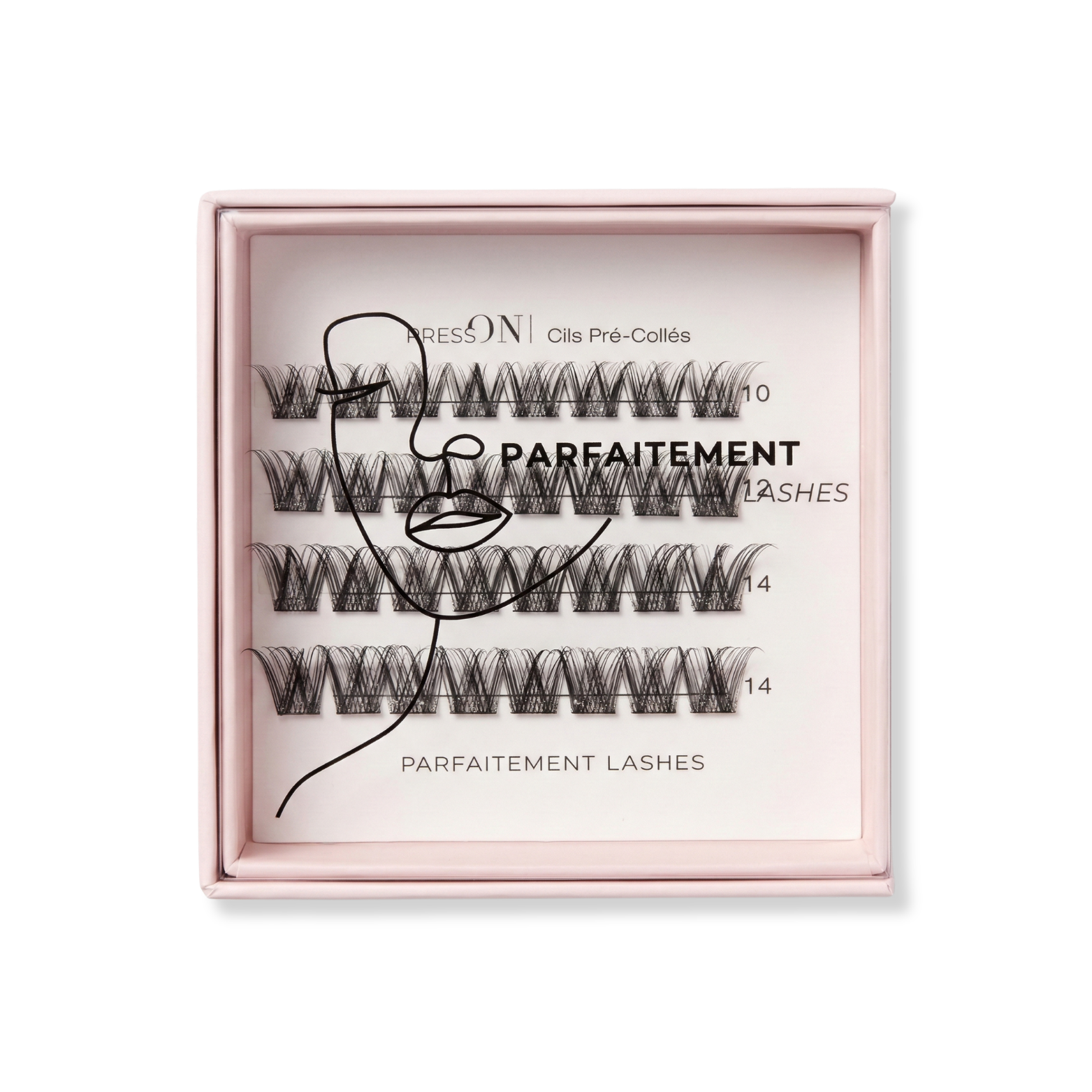 Kit Press-On Lashes - Glamour